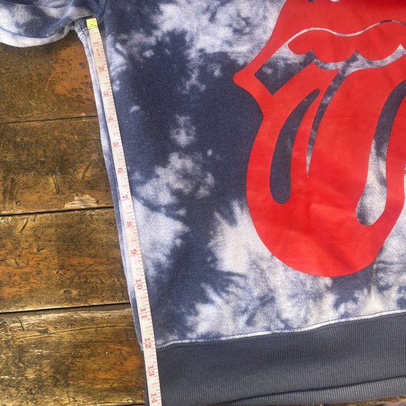 🤗302-You Are A Treasure ❤️ Rolling Stones Tye Dye Hoodie - Picture 7 of 9